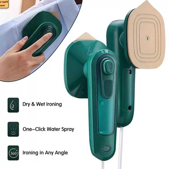 🔥 Mini Steam Iron – Wrinkle Free Clothes in 60 Seconds