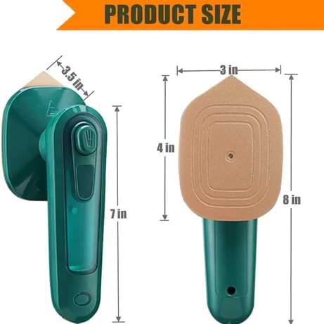 🔥 Mini Steam Iron – Wrinkle Free Clothes in 60 Seconds