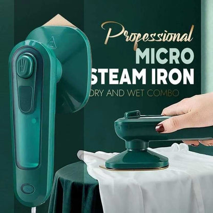 🔥 Mini Steam Iron – Wrinkle Free Clothes in 60 Seconds